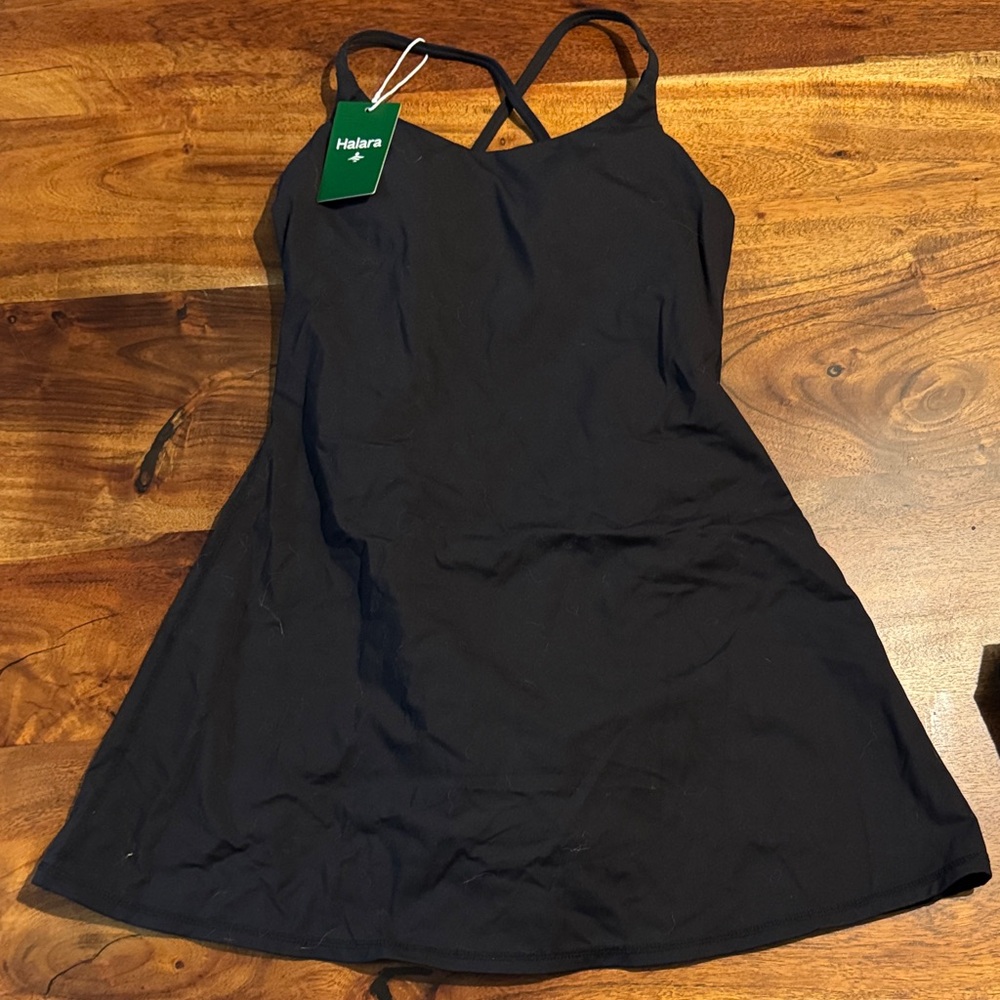 HALARA tennis Black Dress